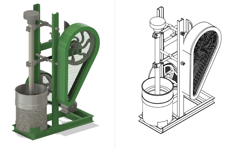 Pounding Machine